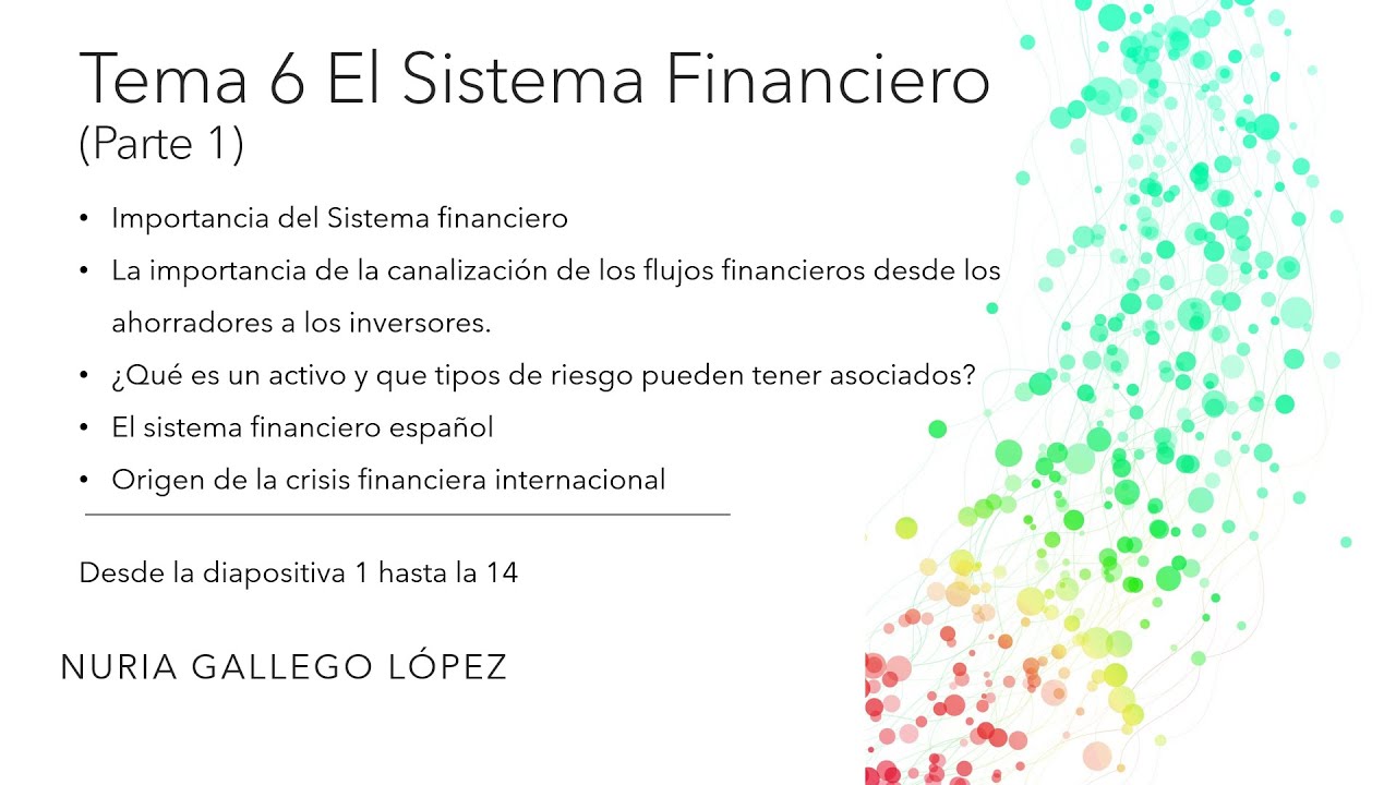 Sistema financiero español