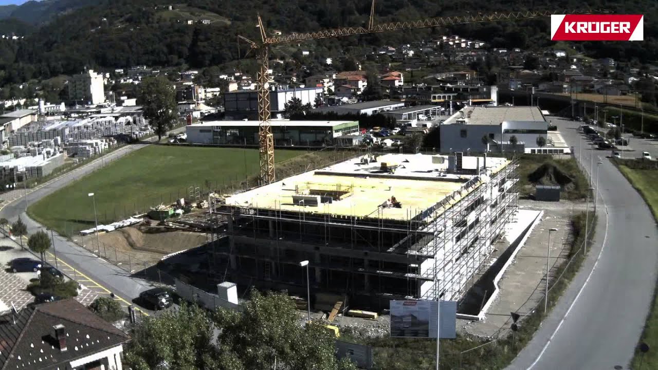 Baustellen Webcam mit Zeitrafferfilm
