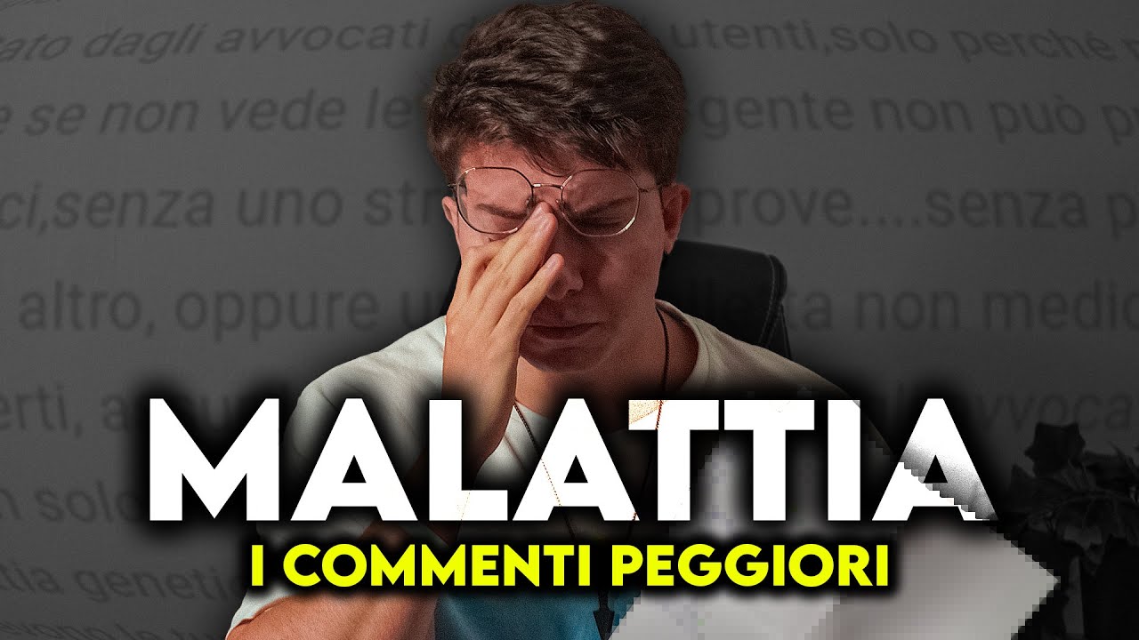 Non dovevo parlare della mia malattia... | Jematria