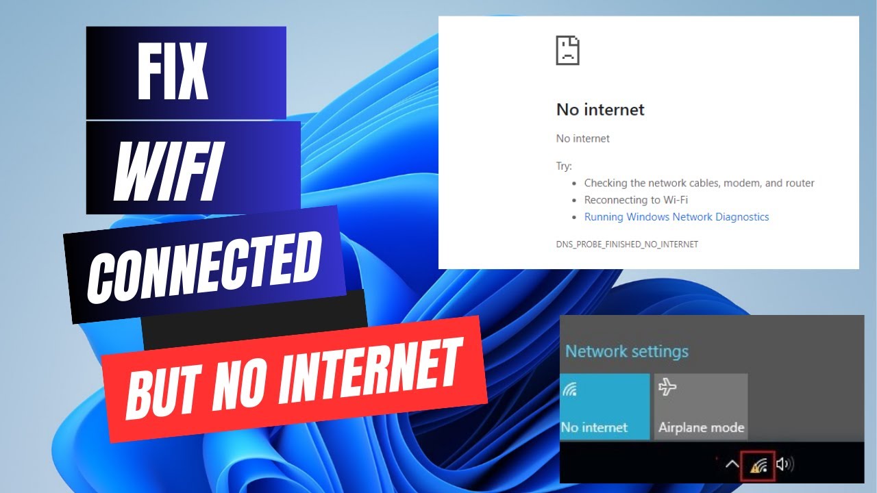 Исправление проблемы с подключением к Wi-Fi, но отсутствием доступа к Интернету в Windows 11 — пр...