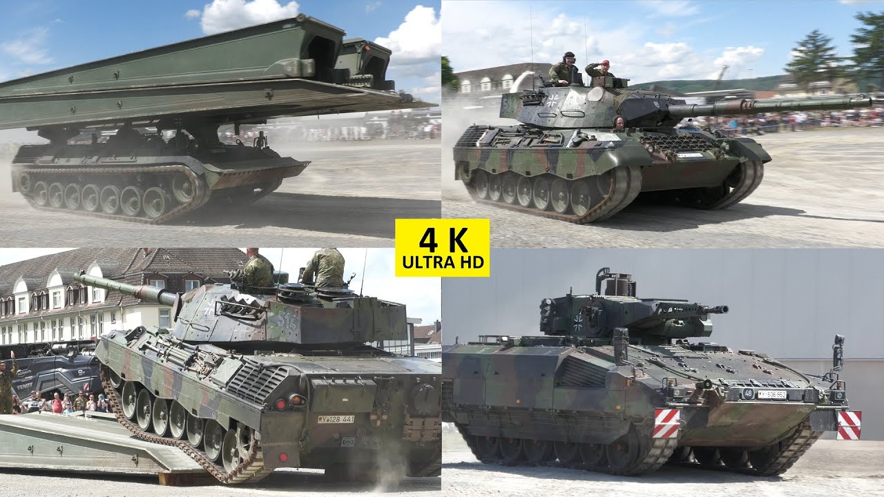 Leopard 1, Biber und Puma Modellbauausstellung Holzminden zu Gunsten der deutschen Kinderkrebshilfe