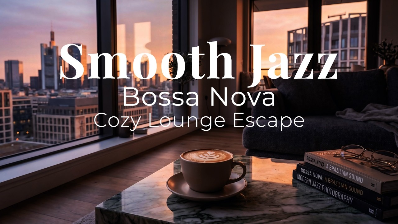 Smooth Jazz Bossa Nova - Cozy Lounge Escape