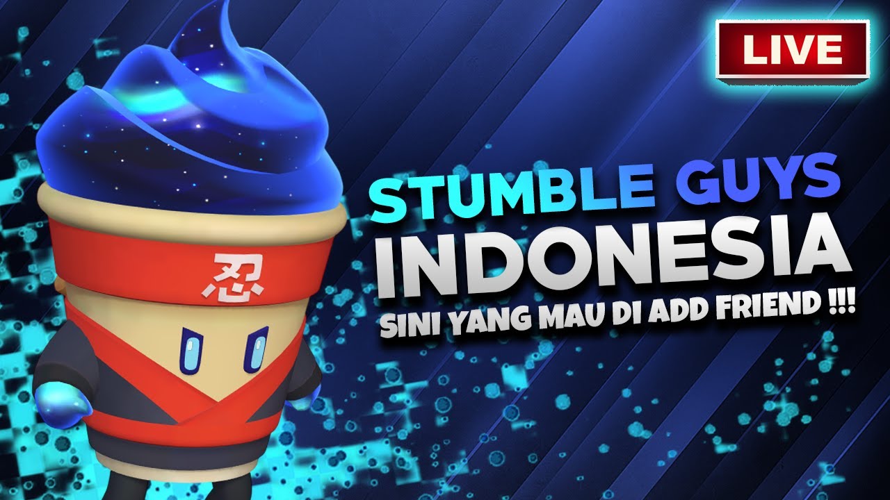 Win 3 Times! Will You Get Add? - Stumble Guys Indonesia【 Vtuber Indonesia 】