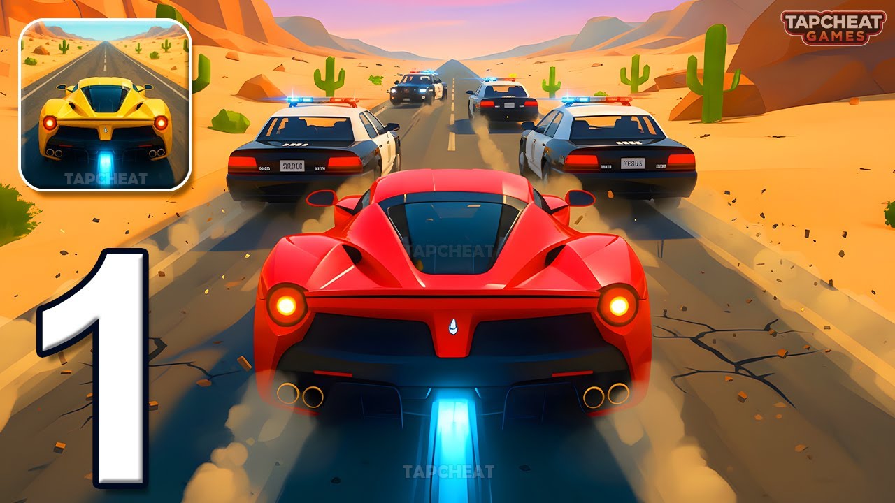 Car Chase: Turbo Legend - Gameplay Walkthrough Part 1 - Car Race Master Cars Game (Android, iOS)
