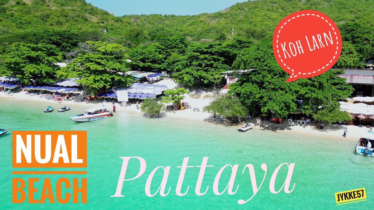 Nual Beach Koh Larn Pattaya, saaren eteläisin ranta