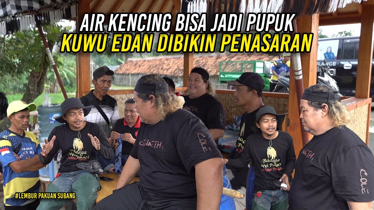SAAT KUWU EDAN PENGEN MEMBUKTIKAN OMONGAN MANG ASWIN | AIR KENCING BISA JADI PUPUK