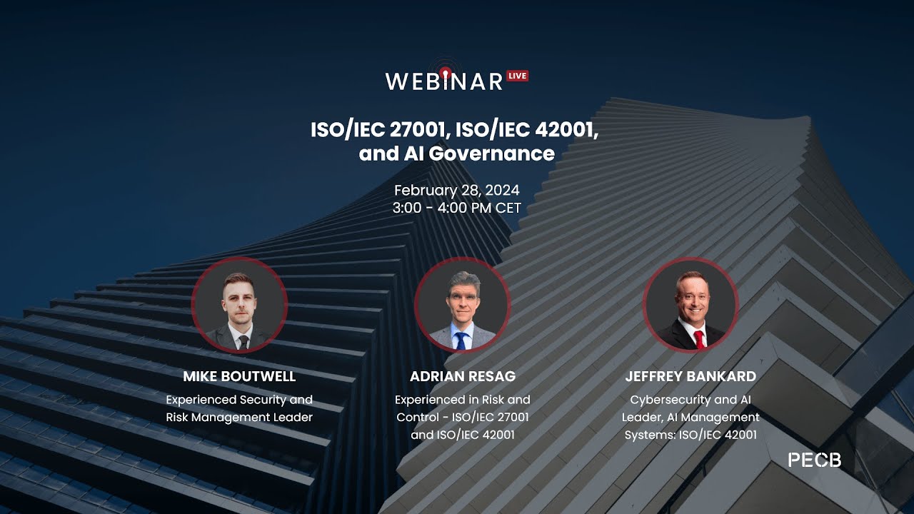 Securing the Future: ISO/IEC 27001, ISO/IEC 42001, and AI Governance