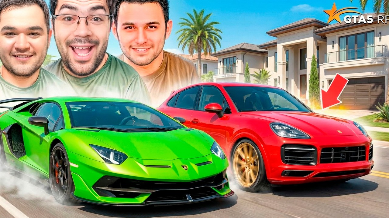 YANGI MASHINALARIM DUSHMANLARIM KO'ROLMAYAPTI MENI! BOYLARGAYAM OSSON EMAS EKAN - GTA5RP