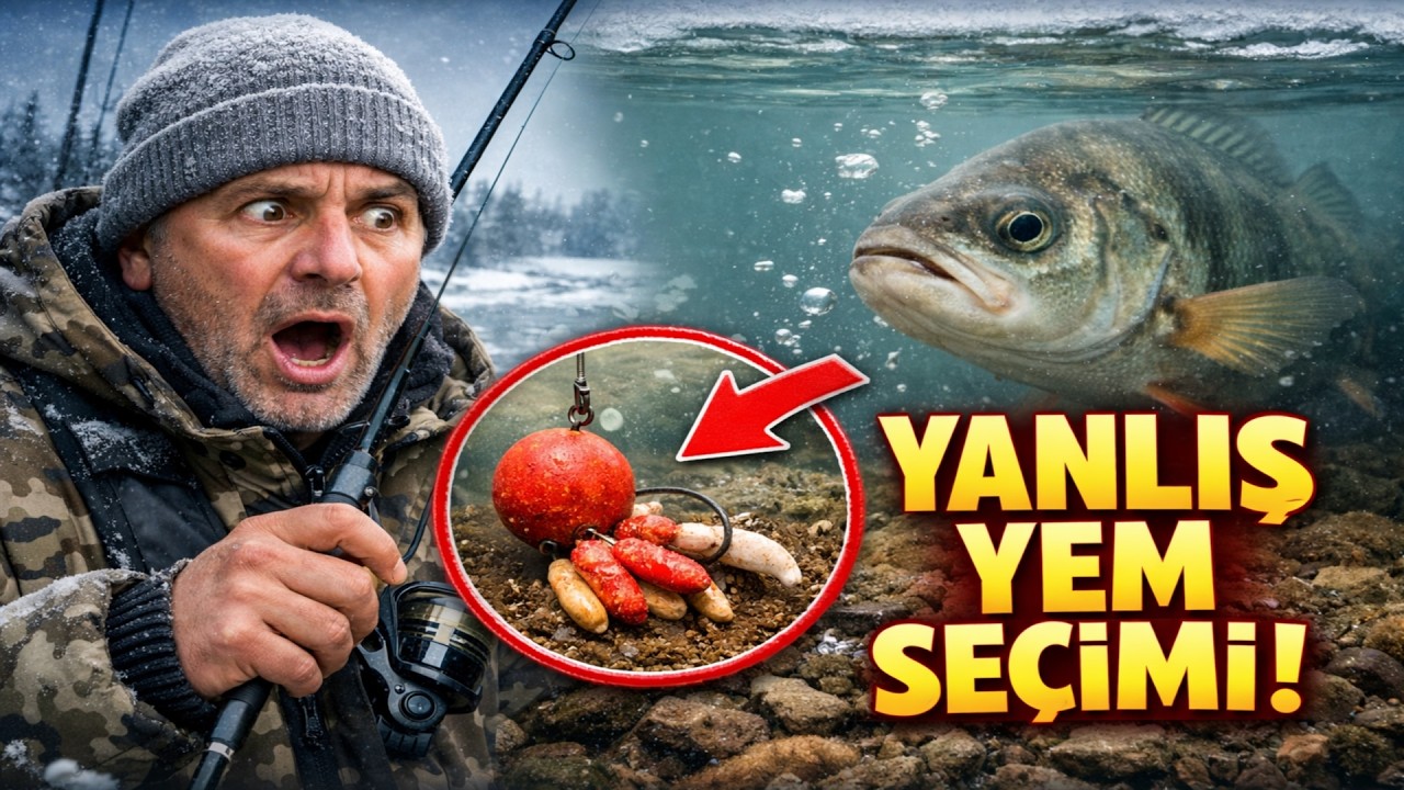 Yavaş Balık Kolay Av Demek Değildir! Kışın Yaptığınız En BÜYÜK Hata.