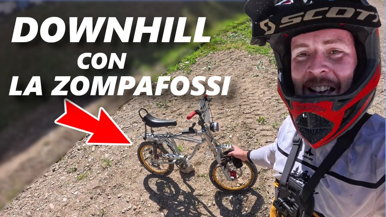 DOWNHILL con una SALTAFOSS ANNI'70