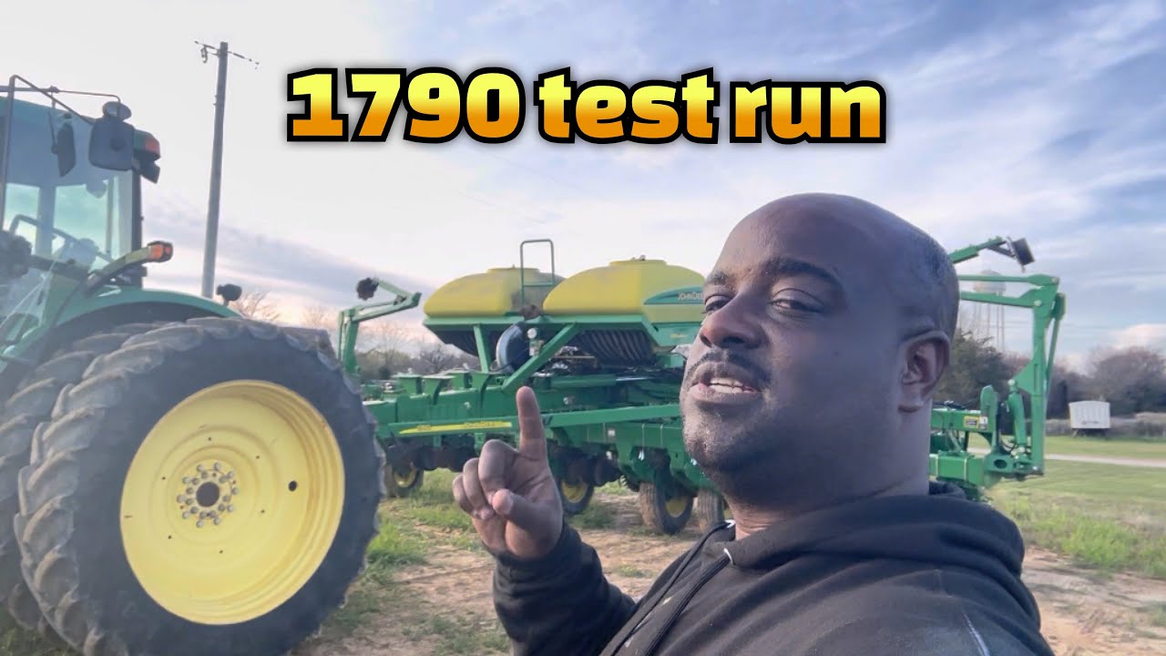 1790 John Deere planter at work