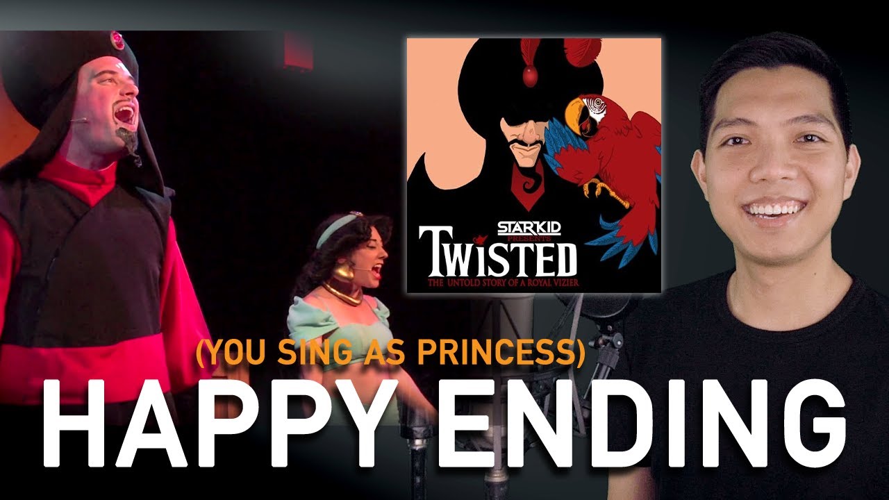Happy Ending (Ja'Far/Aladdin Part Only - Karaoke) - Twisted