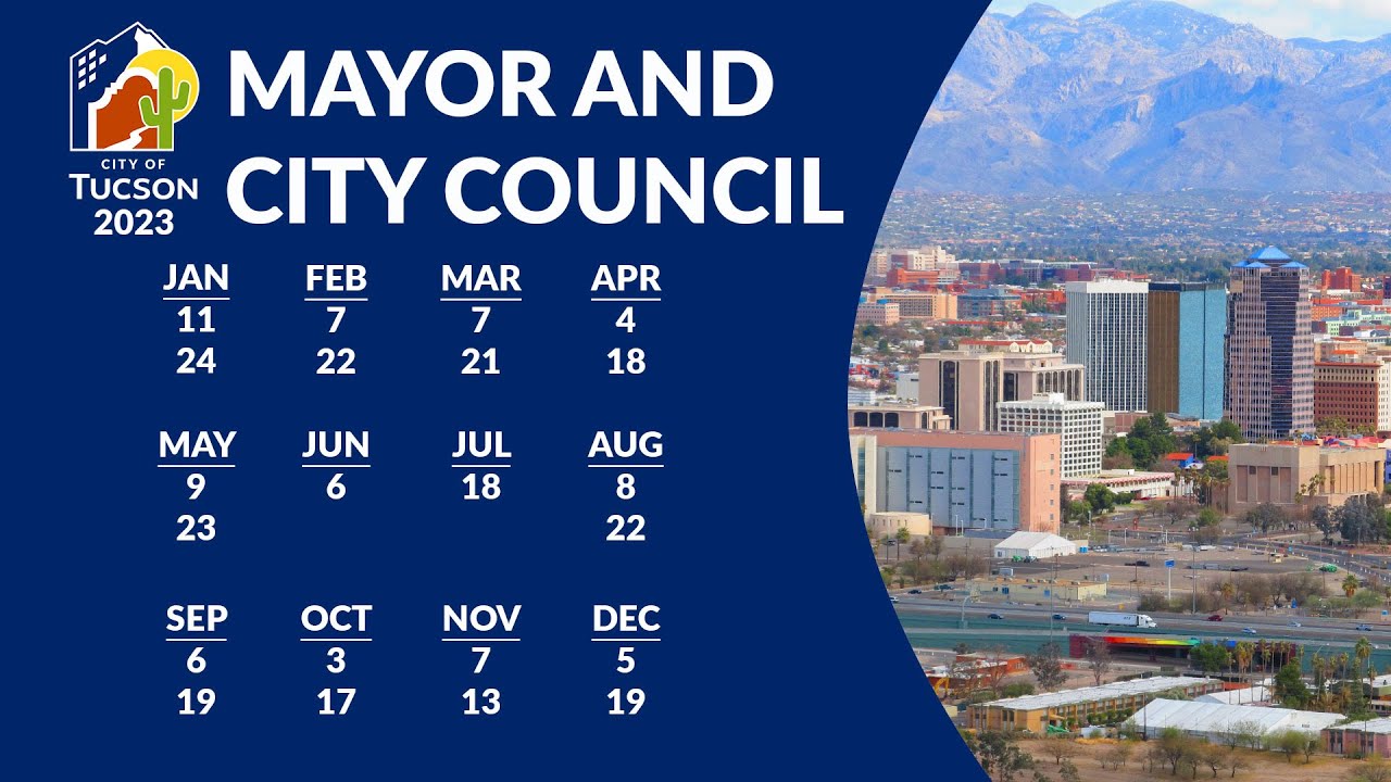 Tucson Mayor & City Council Meetings. APR 18, 2023.