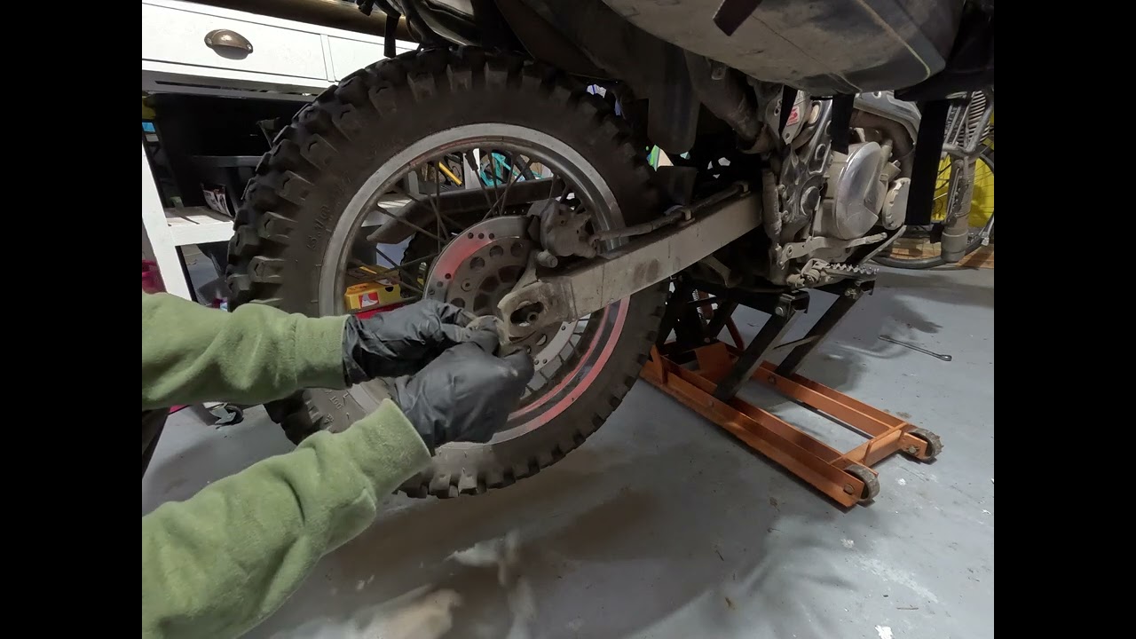 Tips to Remove Suzuki DR650 Rear Wheel