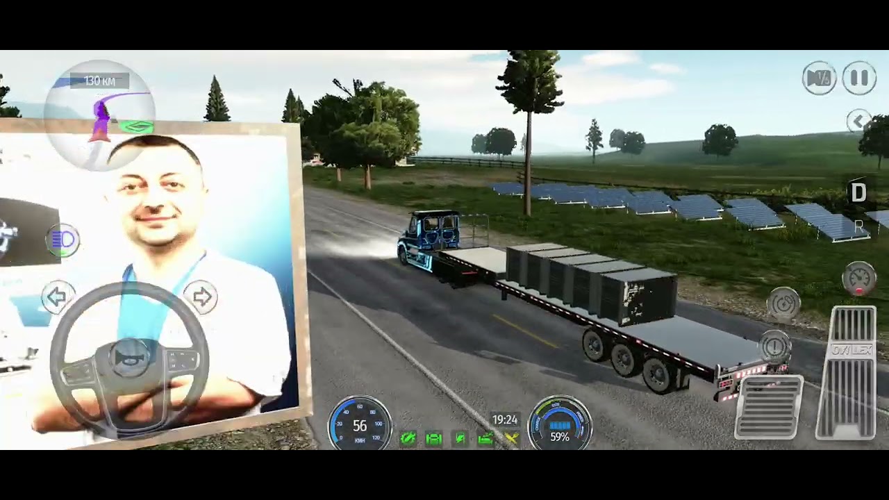  Truck Simulator Drive USA EVO,👈👍👉 Added a new electric truck,👉Добавлен новый электрический грузовик