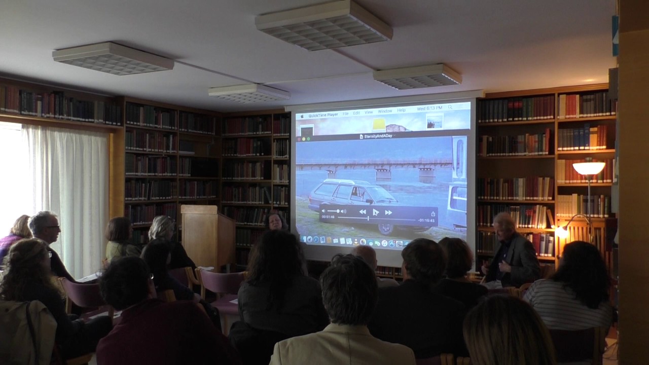 Angelopoulos Today: Andrew Horton and Elly Petrides in Conversation, NorwInst 19.04.2017