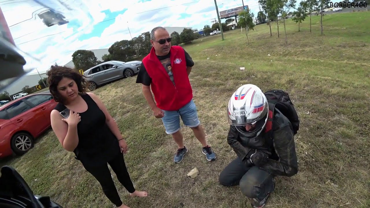 Motorcycle Crash Exiting Freeway