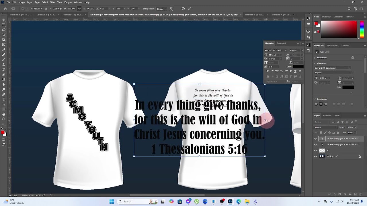 Tshirt Layout -1 Tatak ISK