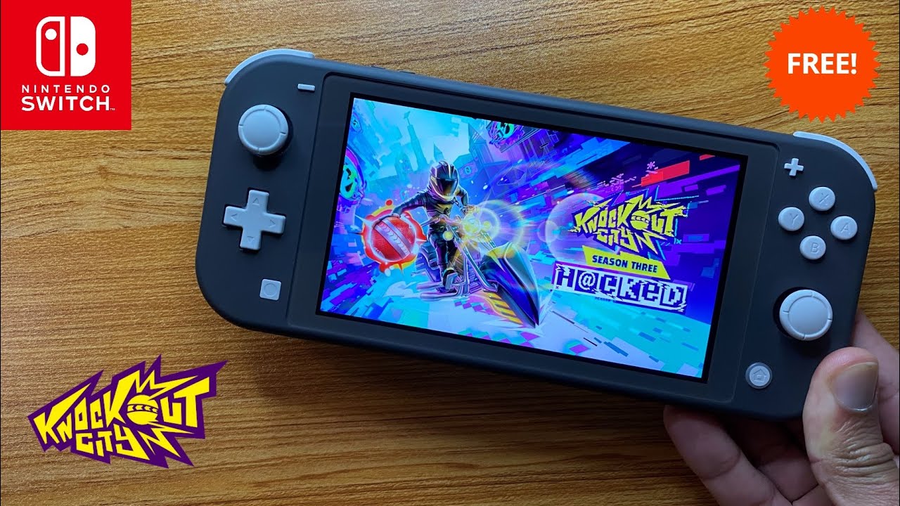 Knockout City Nintendo Switch Lite Gameplay (For Free)
