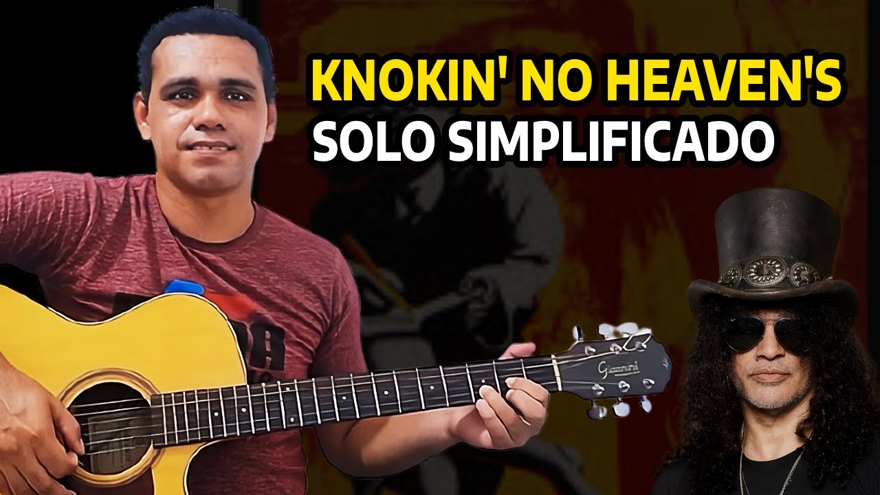 Guns N' Roses Knockin' On Heaven's Door 3 Acordes Fácil no Violão