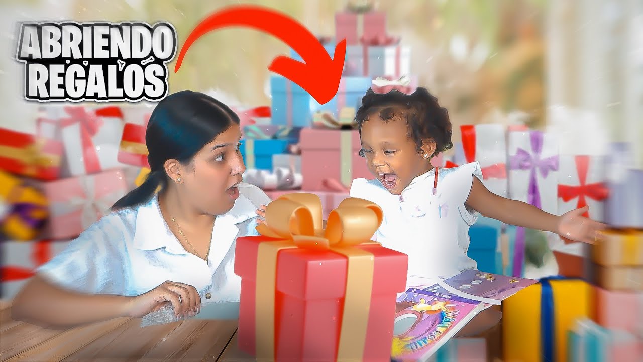 ABRIENDO LOS REGALOS DEL CUMPLEAÑOS DE MI HIJA