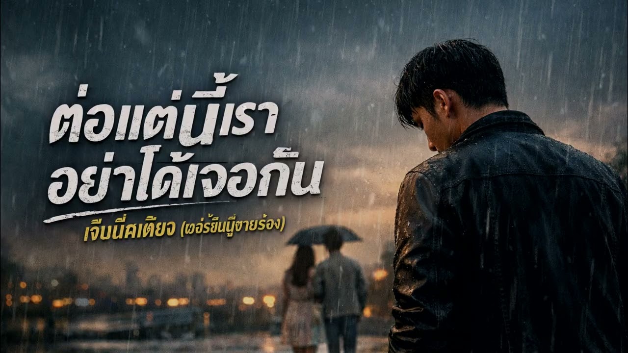 ต่อแต่นี้เราอย่าได้เจอกัน เจ็บนิดเดียว เวอร์ชันผู้ชายร้อง Audio