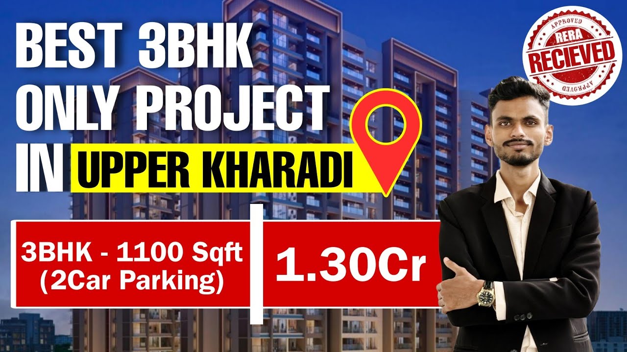 Must Visit This Project Before Buying 3 BHK in Kharadi | @SqftXpert Assured Benefits on Every Deal✅