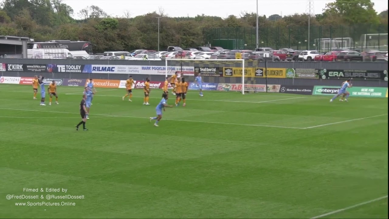 Boston United vs Boreham Wood Highlights Video 20-09-25