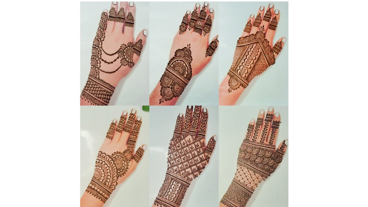Top 6 New Simple Back Hand Mehndi Design 2026 | Easy Arabic Mehandi | Sundar Mehndi Ki Design