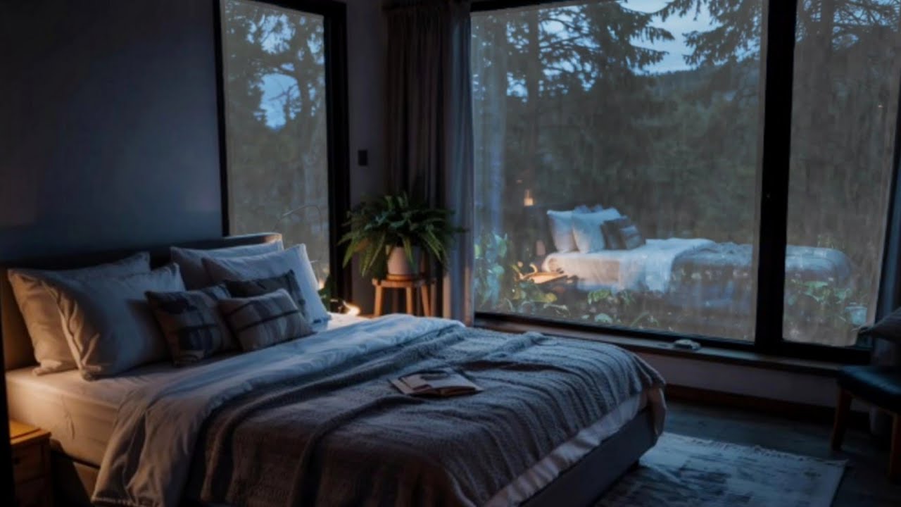 Relaxing Sleep Music for End Sleepless Nights 🌧️ Powerful Rain Ambience for Fast Deep Sleep & Calm