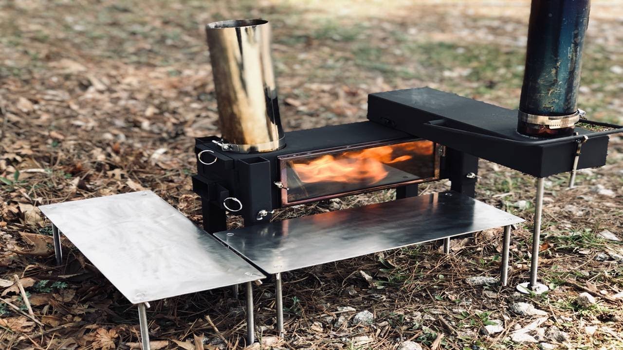 테이블 미니로켓스토브 만들기/캠핑/Table Mini RocketStove maing / Camping