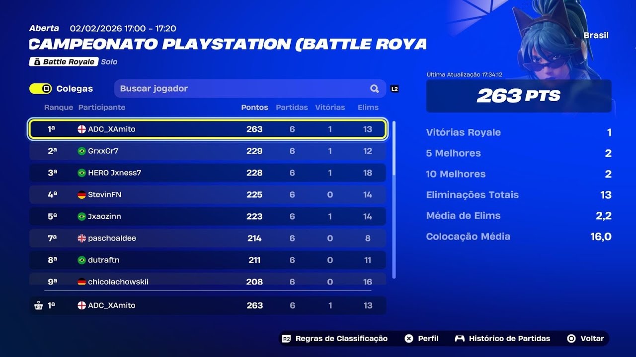 1st playstation cup solo finals ($1500) 🏆🥇