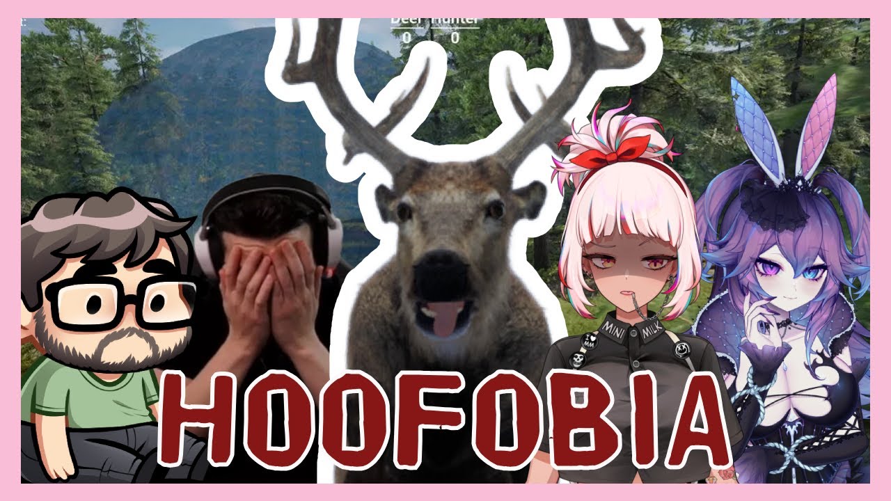 ДАВАЙТЕ ПООХОТИМСЯ НА СУМ-ОЛЕНЬ | HOOFOBIA с Нагззом, Коттонтейлом и Рэем