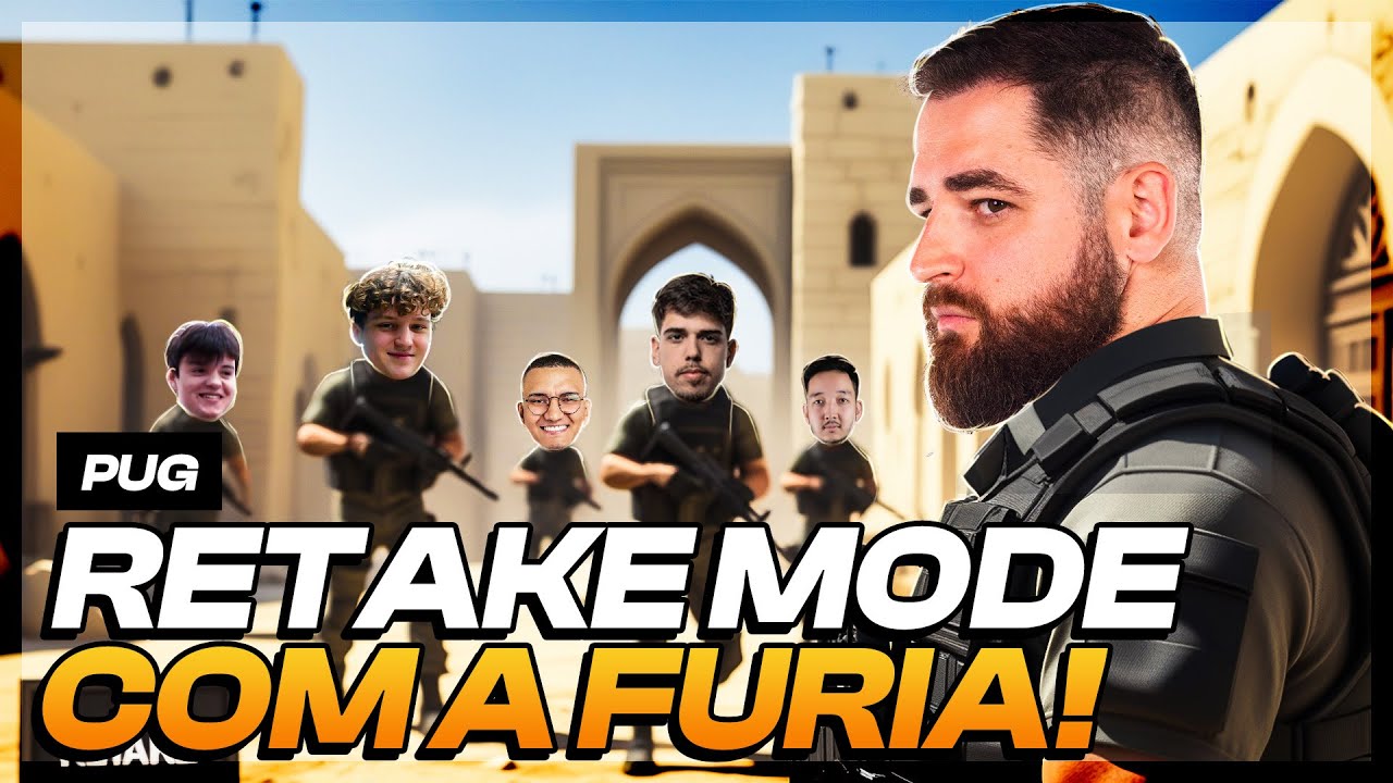 RETAKE MODE COM A EQUIPE DA FURIA