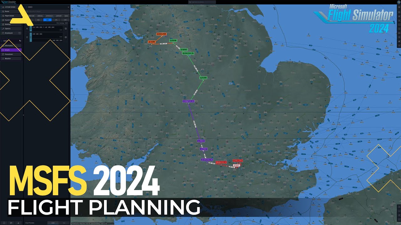 Как создать план полёта с помощью Microsoft Flight Planner для MSFS 2024 | Руководство для начина...