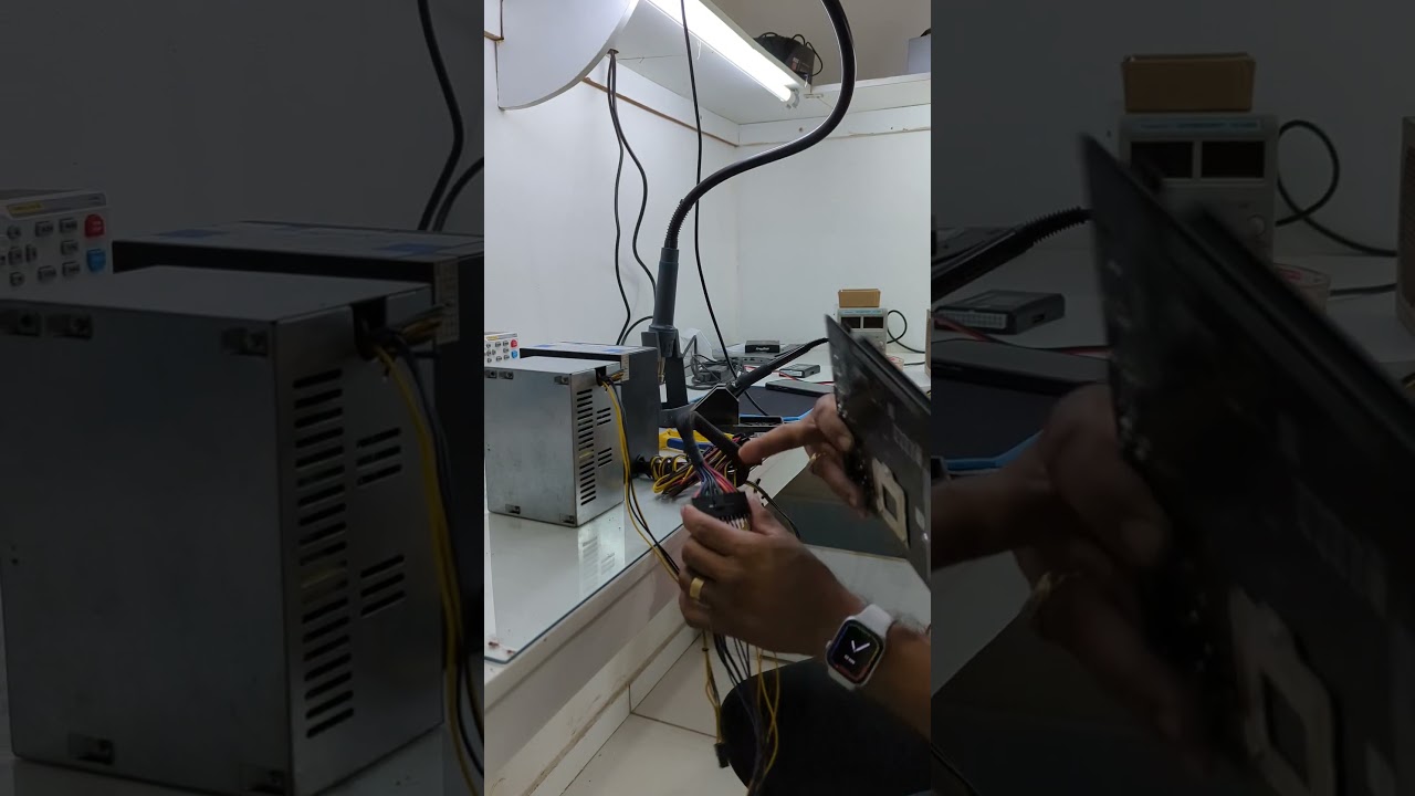 Transformando fonte de 24 em 14 pinos! #informatica #ti