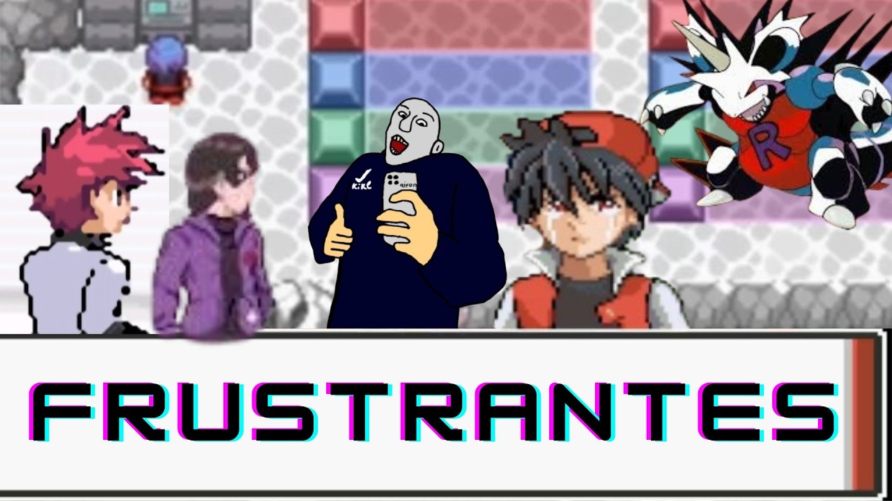 Los momentos mas frustrantes en juegos hechos por fans de Pokémon
