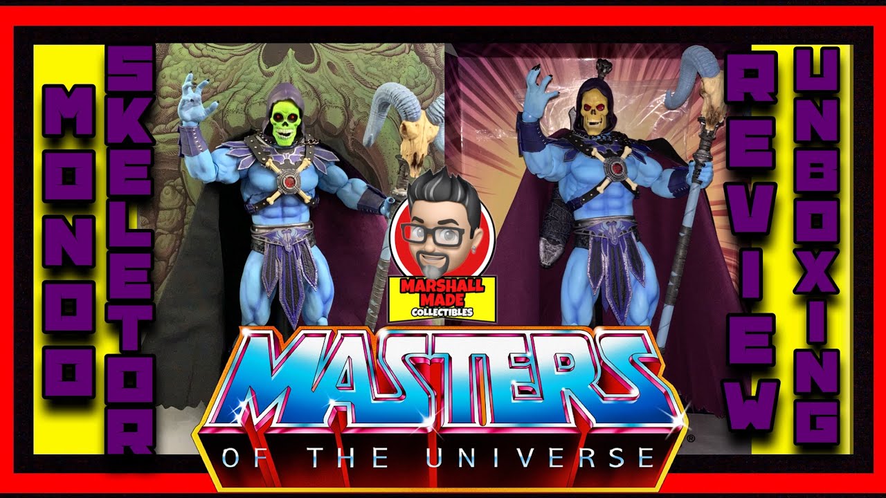 Обзор и распаковка эксклюзивной фигурки Скелетора из серии Masters of the Universe в масштабе 1/6...
