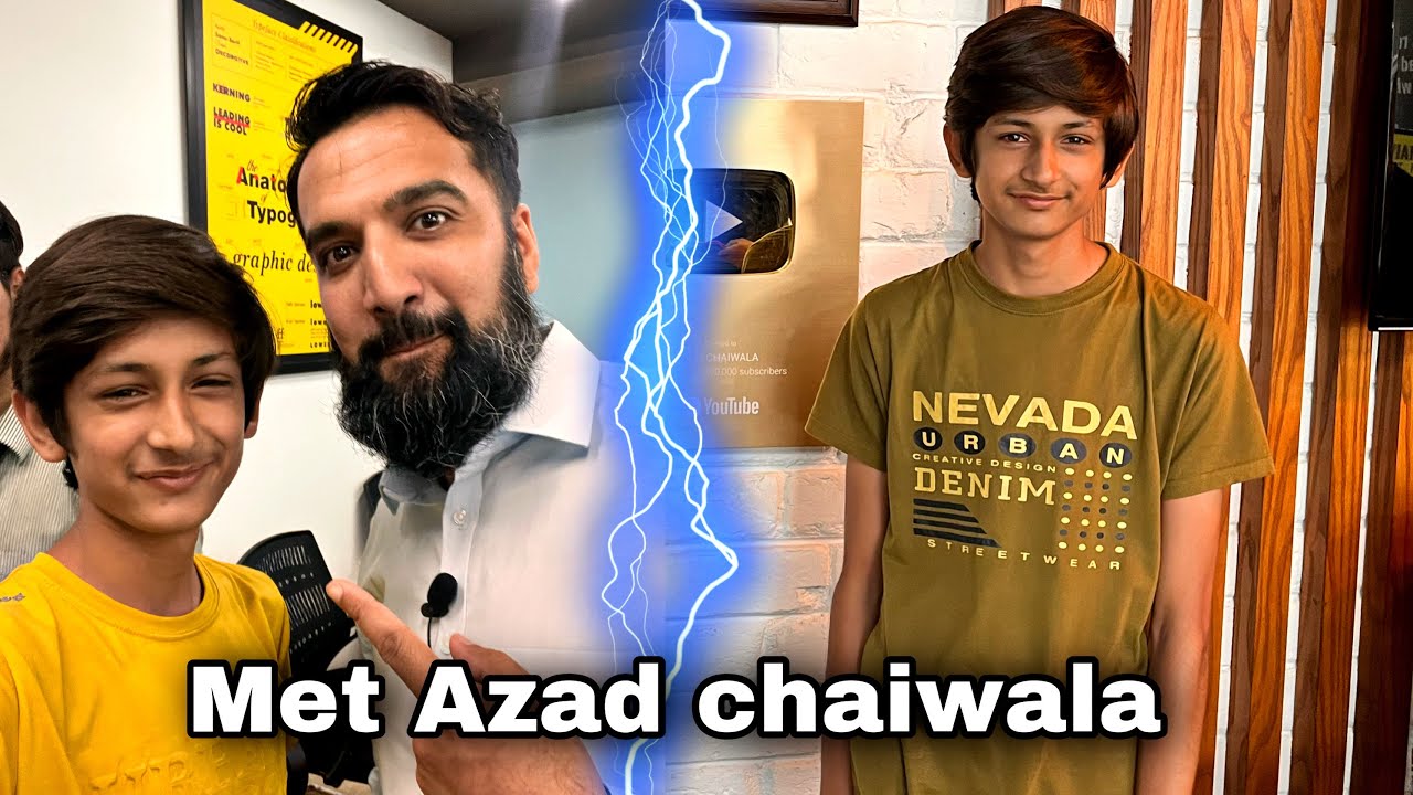 I MET AZAD CHAIWALA | 30 DAYS EXPERIENCE IN AZAD CHAIWALA INSITITUETE