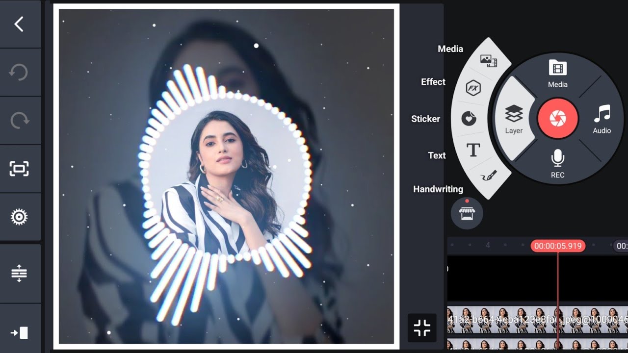 How to Make Audio Spectrum WhatsApp Status Video Editing in Kinemaster