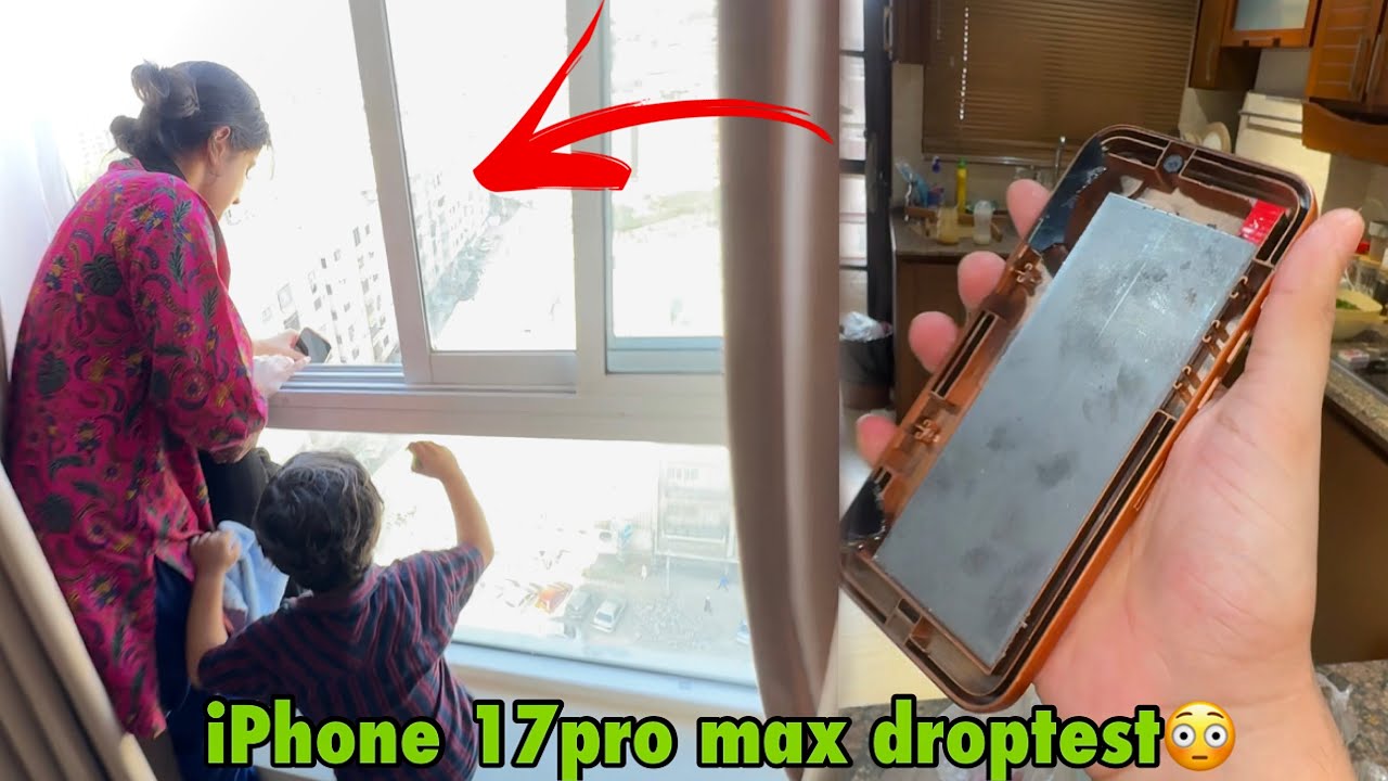 Фариха проверила мой iPhone 17pro max на падение с 13-го этажа🤯 | Неудачная попытка розыгрыша😂