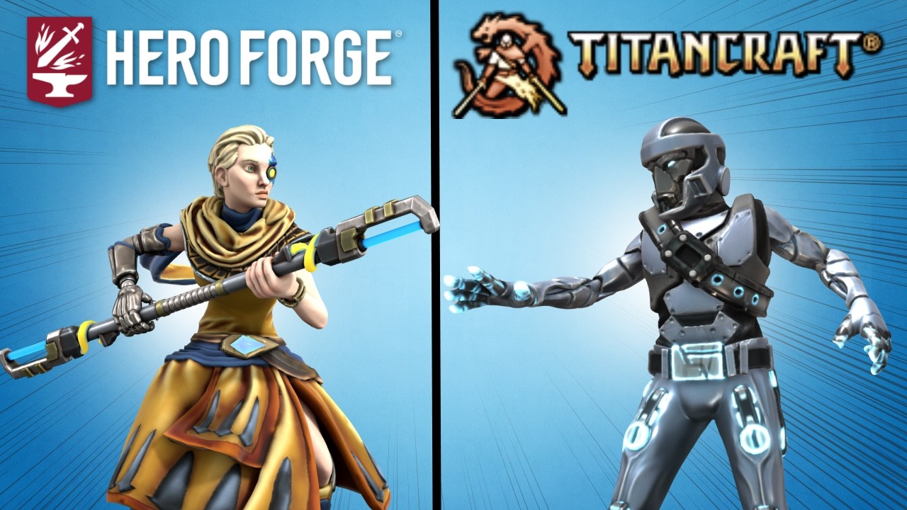 Миниатюры на заказ: Hero Forge против TitanCraft