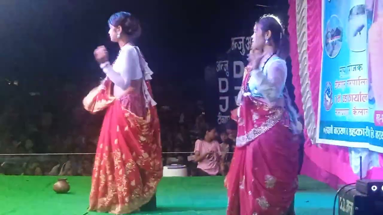 narayanpur  ganpati dance tharu song chhanak chhan chhan ki payaliya