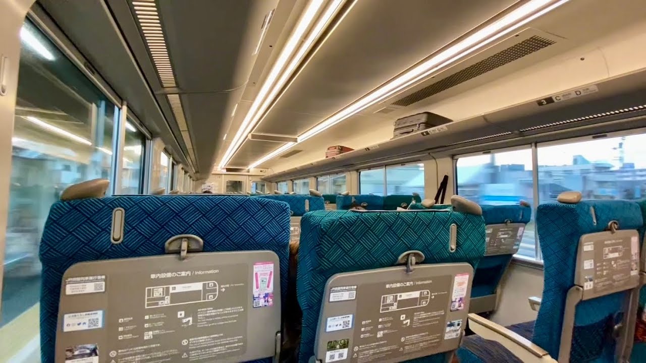 【最速列車】JR四国2700系 特急うずしお22号 走行音&車内映像(高徳線130km/h区間)