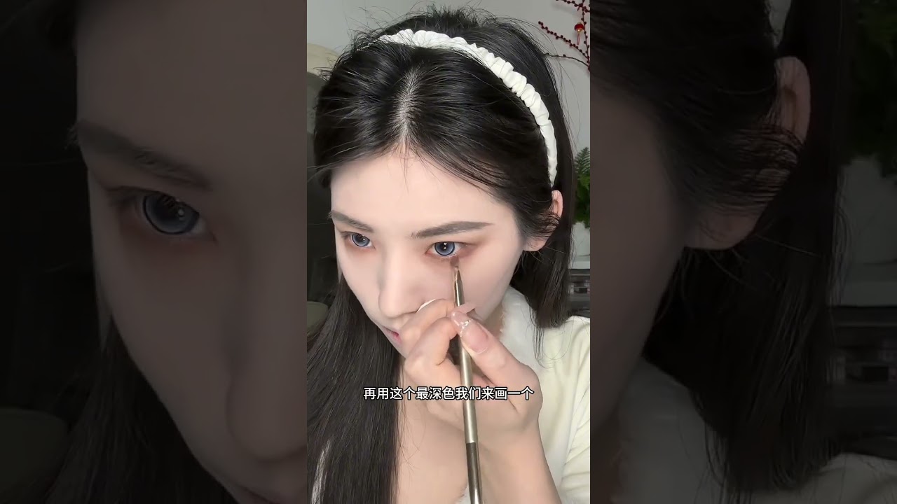 A three-dimensional mixed-race look for flat pale face makeover For detailed explanations