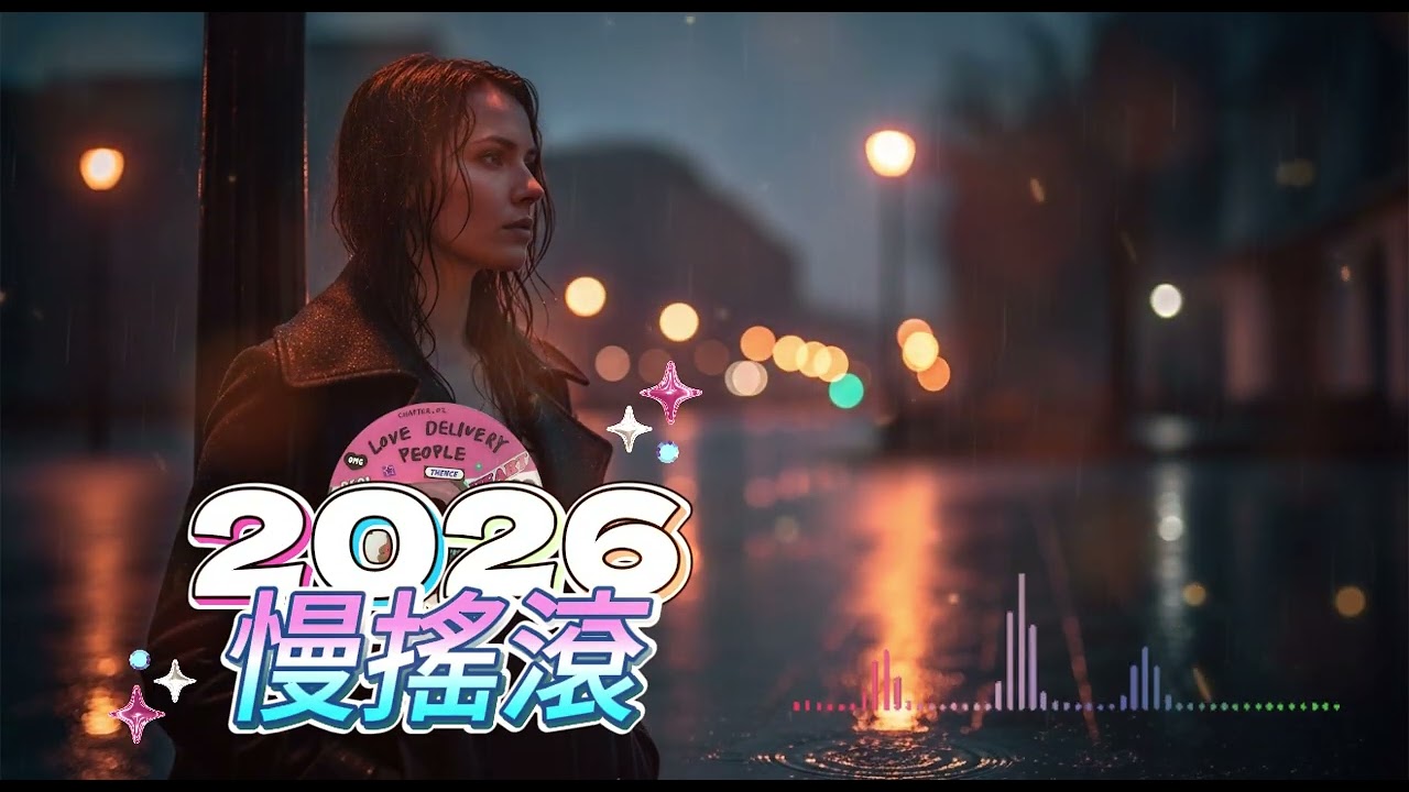 🌙【慢搖滾｜1小時】時間慢慢走過房間的夜色 🎸Slow Rock · Late Night Flow · Quiet Introspection