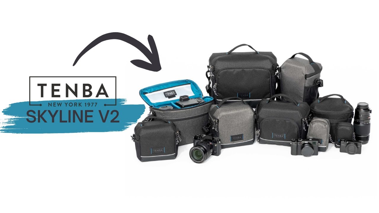De nieuwe maatstaf voor compacte cameratassen, Tenba Skyline V2-serie