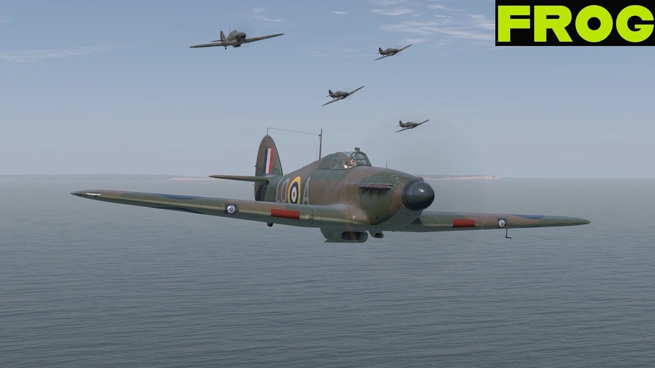 Hawker Hurricane Vs Bf109 (IL-2 BLITZ)