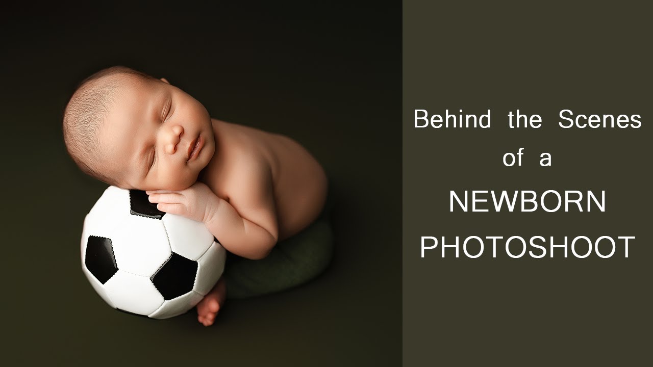 Behind the Scenes of a NEWBORN PHOTOSHOOT