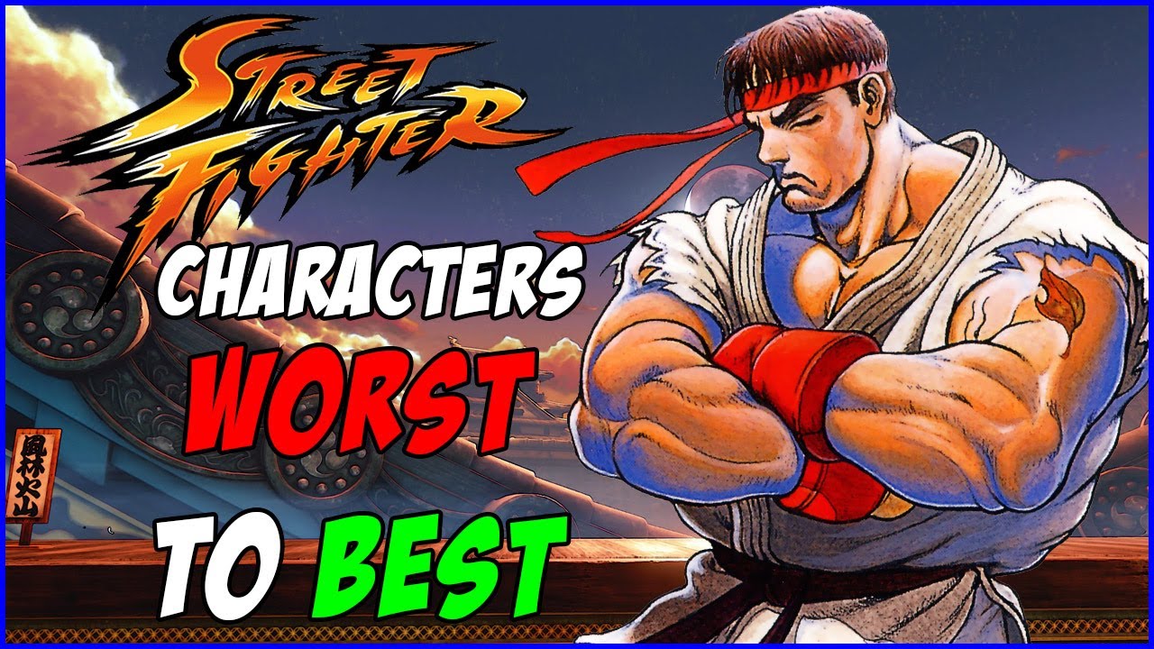 Рейтинг всех персонажей Street Fighter